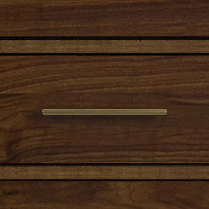 Malia - 6-Drawer Dresser - Walnut
