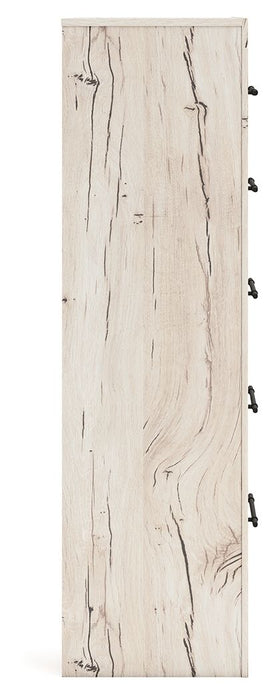 Lawroy - Five Drawer Chest - Light Natural
