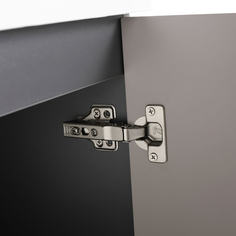 Modern Freestanding Bathroom Vanity With Soft Close Cabinet Doors