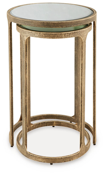 Irmaleigh - Accent Table Set (Set of 2) - Antique Black