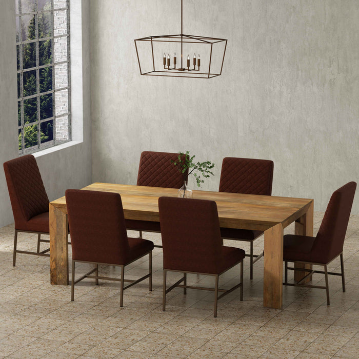 Crossings - Downtown Rectangular Dining Table - Amber