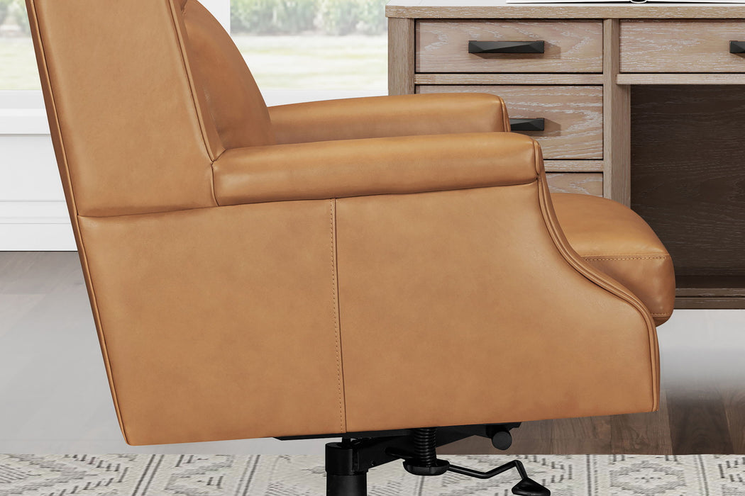 Dc132 - Leather Desk Chair