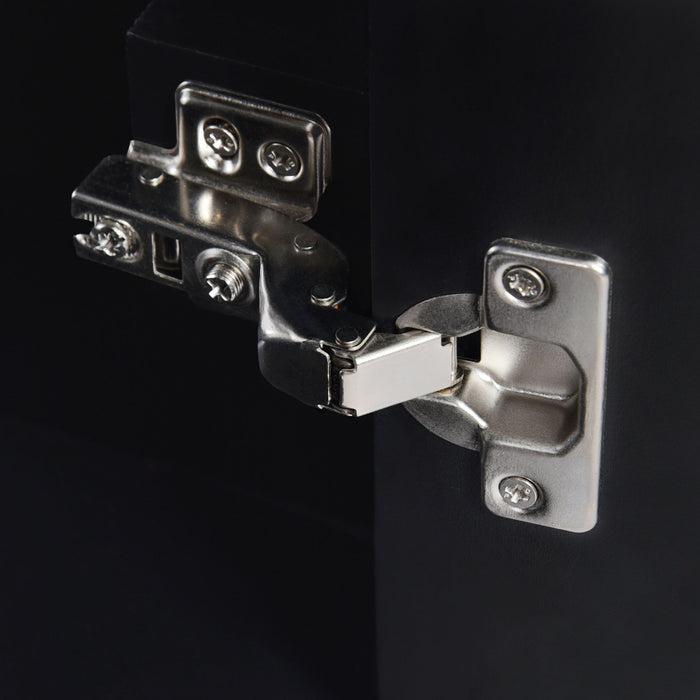 Ceramic Sink Combo, Freestanding Vanity Set With 3 Drawers & Soft Closing Doors