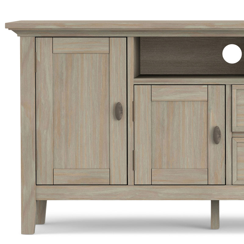 Redmond - TV Media Stand - Distressed Gray