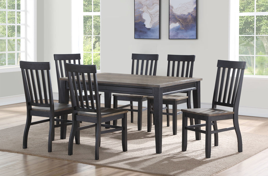 Raven - Noir Dining Table - Dark Brown