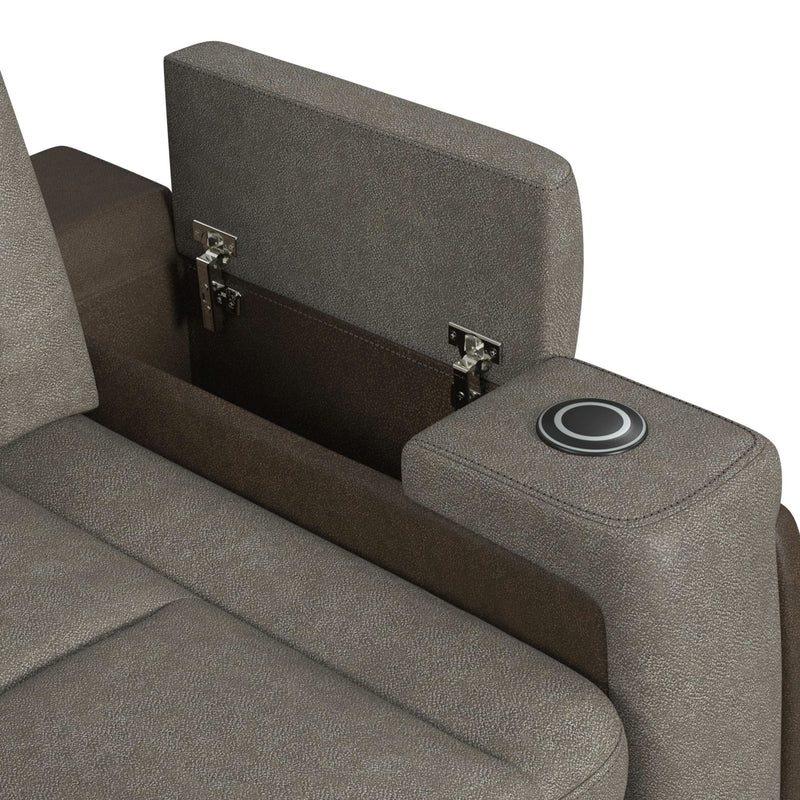 Lantana - Power Motion Recliner With Power Headrest, LED , Wireless Charger And Cup Holder