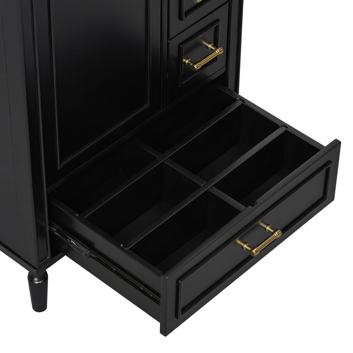 Traditional Bathroom Vanity Set With Soft Close Doors