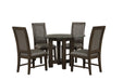 Cityscape 52" Round Dining Table Base-Walnut