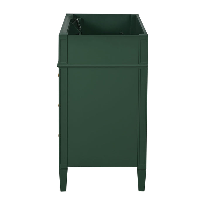 Bathroom Vanity With 2 Drawers And Tip-Out Drawer, Storage Cabinet
