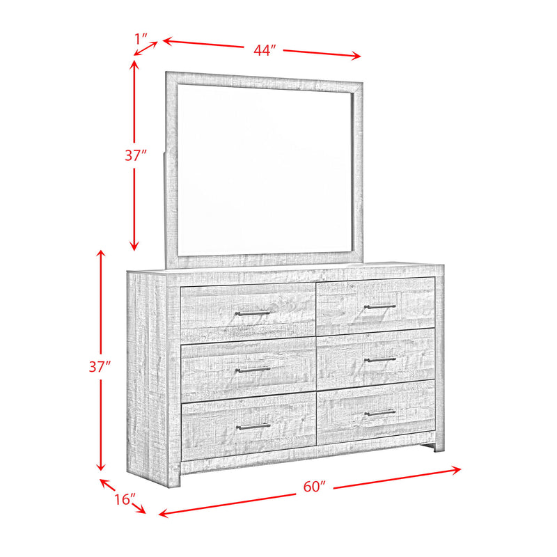 Bailey - 6-Drawer Dresser