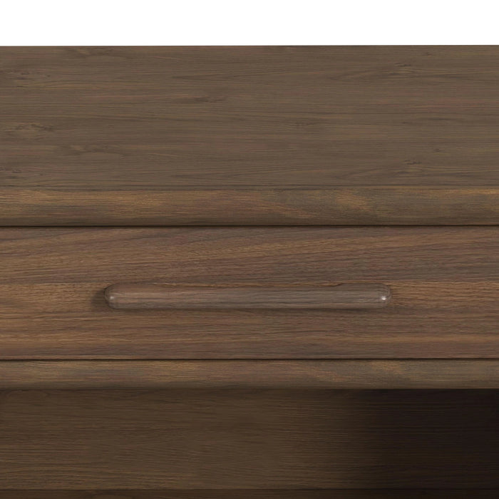 Brisbane 2PC Occasional Table Set in Brown-Coffee Table & End Table