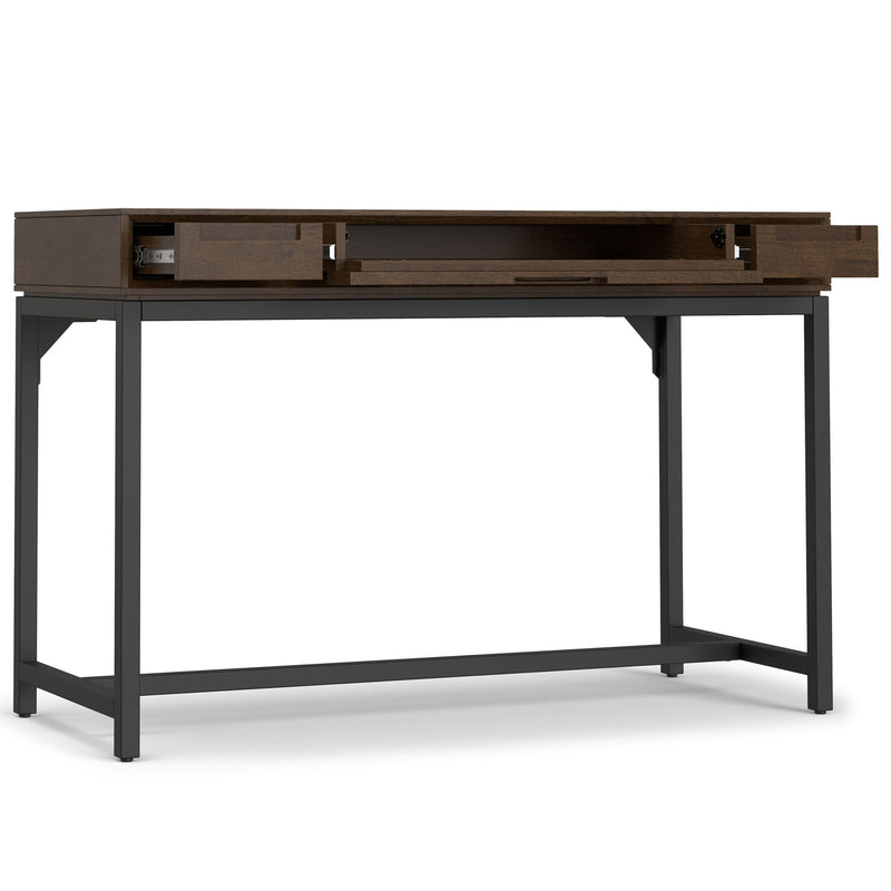 Banting - Small Desk - Walnut Brown