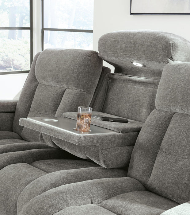 Mixed Motion - Power Reclining Sofa With Adjustable Headrest