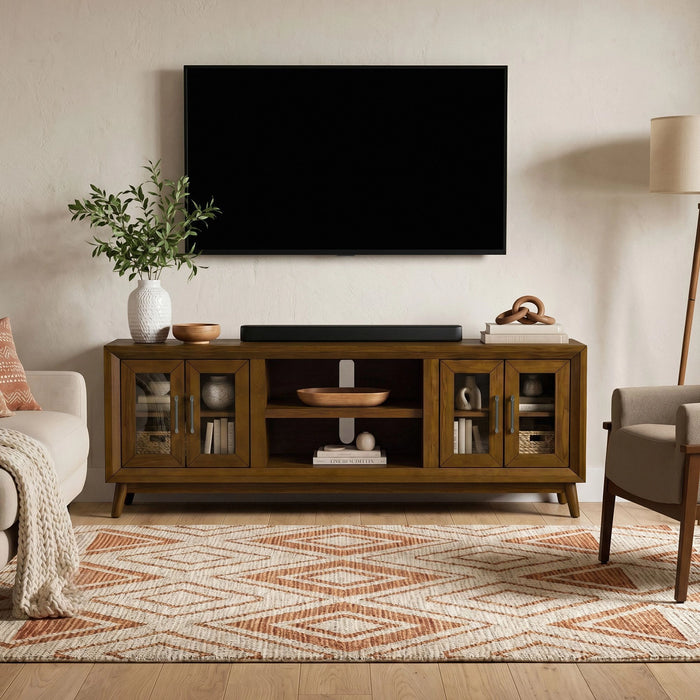 Santa Barbara TV Console in Walnut