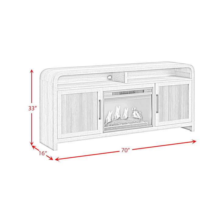 Ridgemont - 4 Piece Entertainment Unit With 70" TV Console