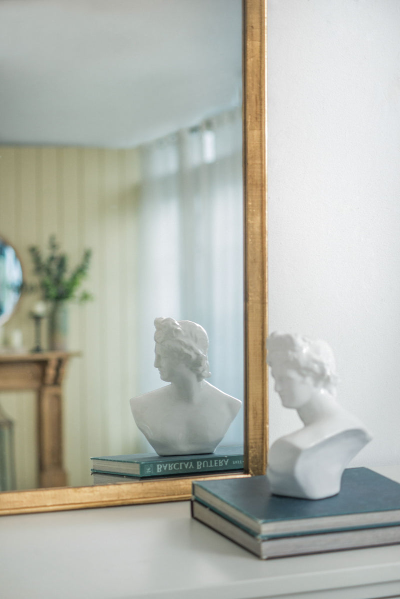 Wood Floor Mirror, Full Body Mirror Dressing Make Up Mirror For Bathroom