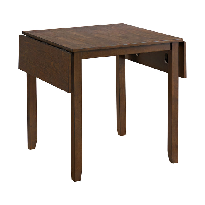 Alex 3PC Dining Set with Drop Leaf Table in Espresso