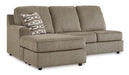 O'Phannon 2-Piece Sectional with Chaise - National Furniture Liquidators