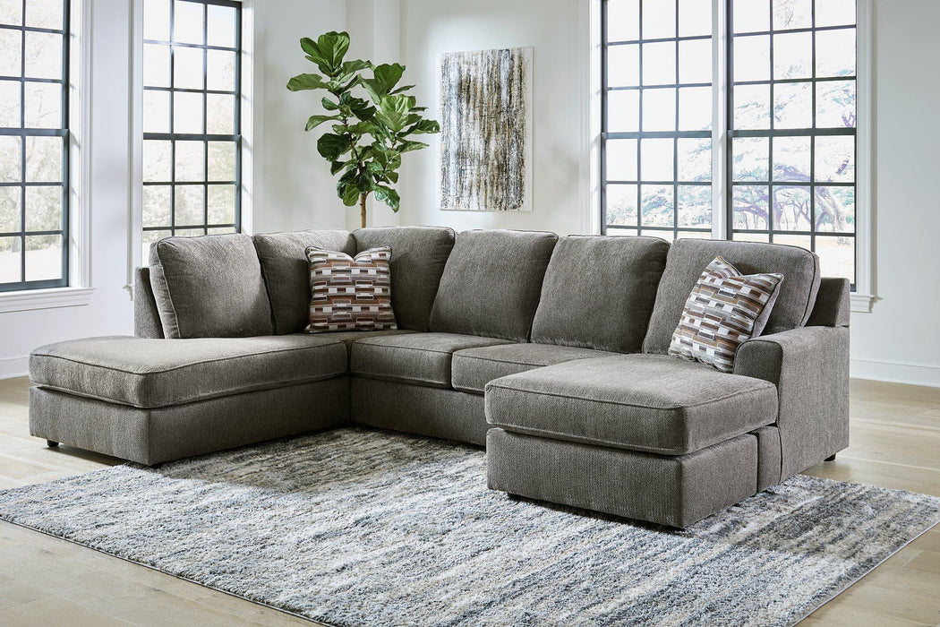 O'Phannon 2-Piece Sectional with Chaise - National Furniture Liquidators