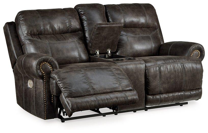 Grearview Power Reclining Loveseat with Console