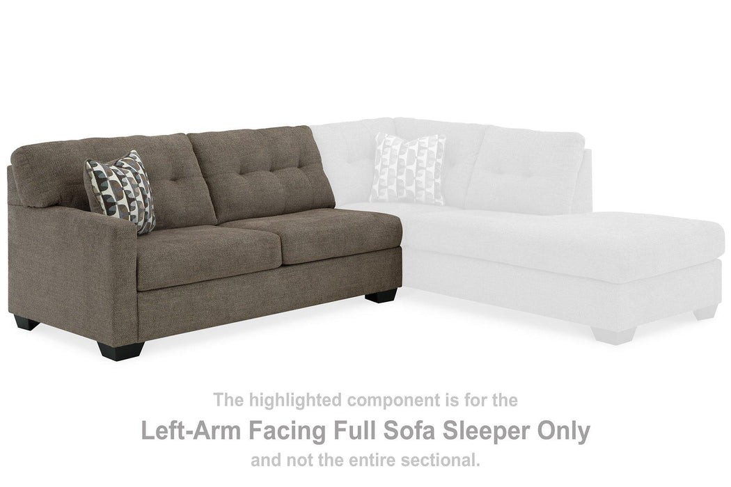 Mahoney 2-Piece Sleeper Sectional with Chaise