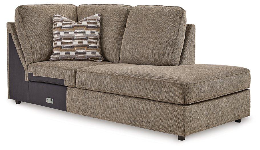 O'Phannon 2-Piece Sectional with Chaise - National Furniture Liquidators