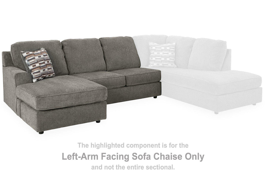 O'Phannon 2-Piece Sectional with Chaise - National Furniture Liquidators