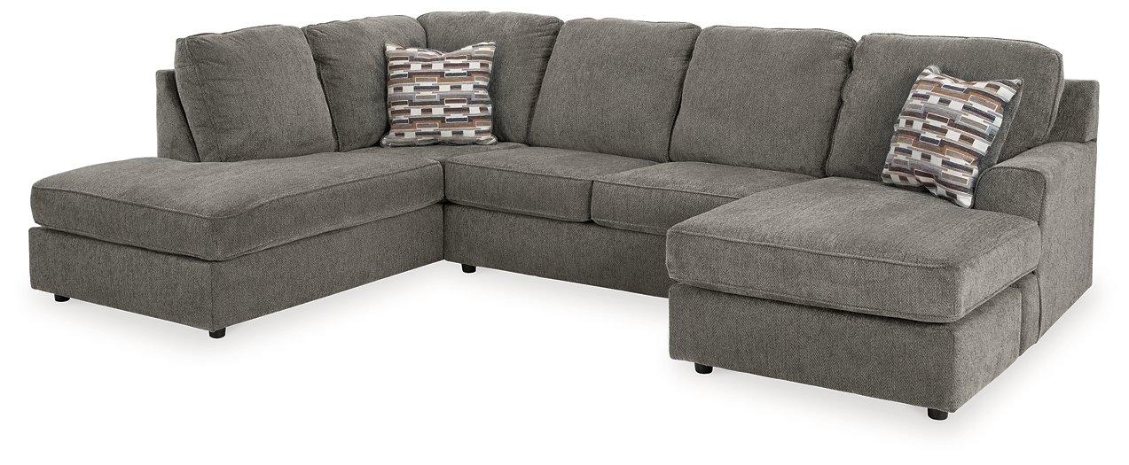 O'Phannon 2-Piece Sectional with Chaise - National Furniture Liquidators