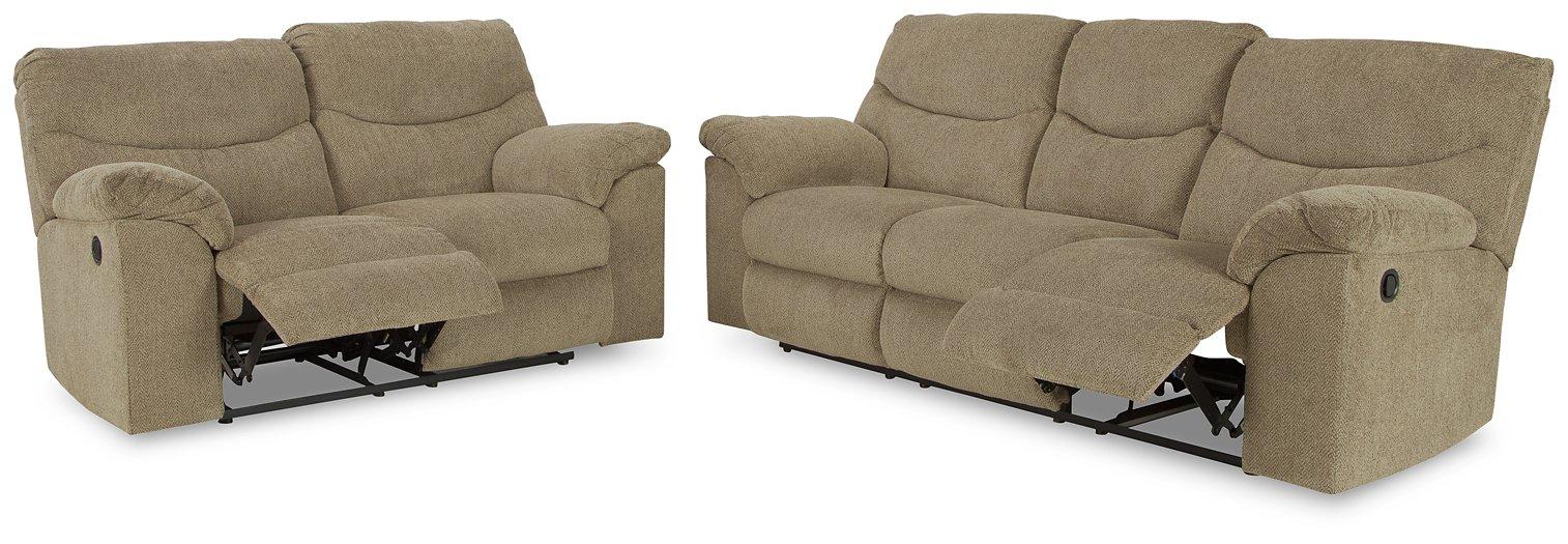 Alphons Living Room 2 Piece Set Sofa and Loveseat