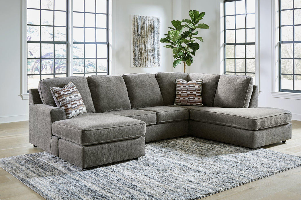 O'Phannon 2-Piece Sectional with Chaise - National Furniture Liquidators