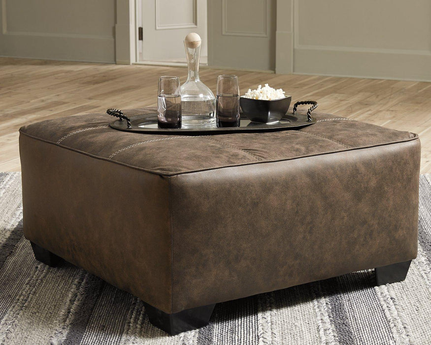 Abalone Oversized Accent Ottoman