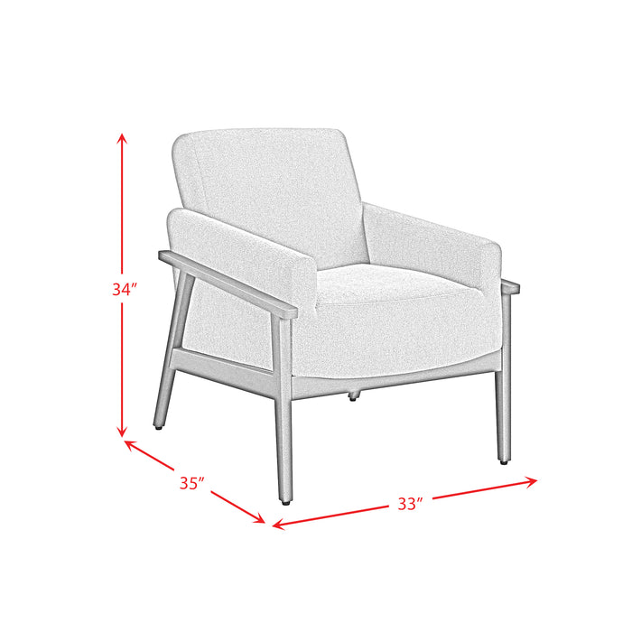 Ava Chair in Langley Blue