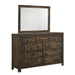 Blue Ridge Mirror-Rustic Gray