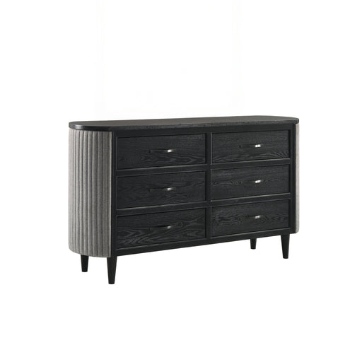 Skyline 6 Drawer Dresser-Onyx