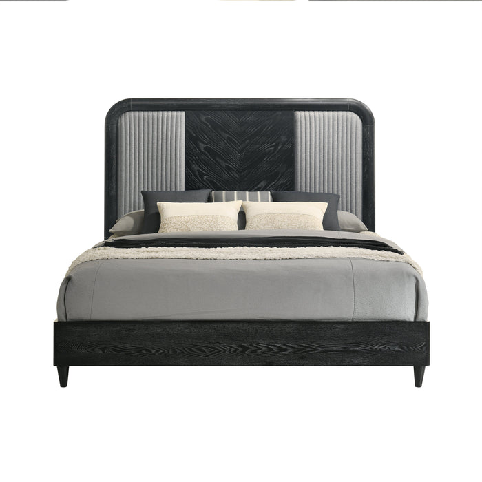 Skyline 6/6-6/0 Ek/Wk Headboard, Footboard & Slat Kit-Onyx