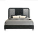 Skyline 6/6-6/0 Ek/Wk Headboard, Footboard & Slat Kit-Onyx