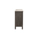 Lisbon Marble Top Dresser-Gray