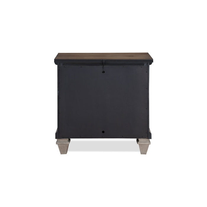 Mariana Nightstand W/Usb-Vintage Creme