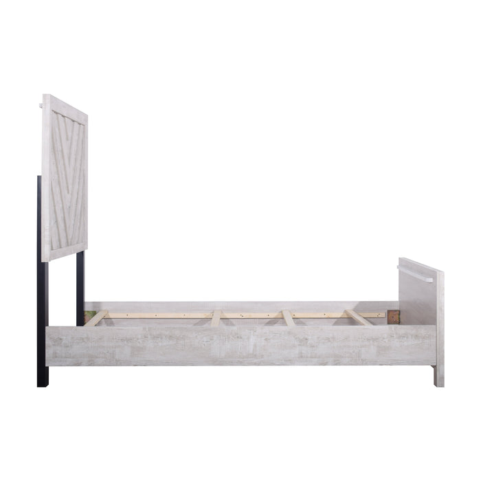 Biscayne 3/3 T Hb,Fb, & Slats-Driftwood