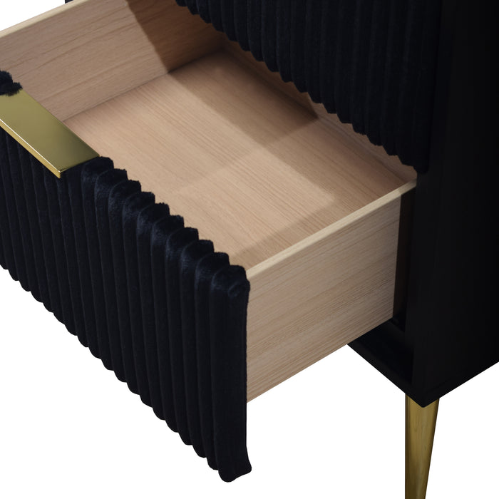 Kailani Nightstand- Black