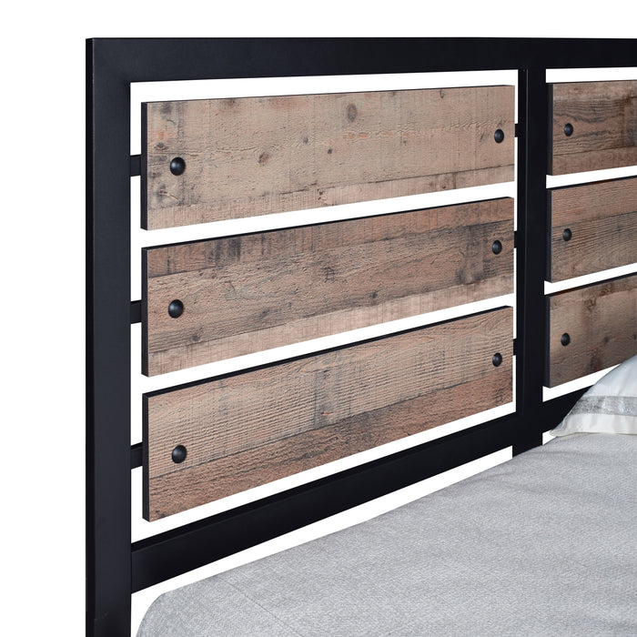 Elk River 6/6 Ek Hb,Fb, & Slats-Rustic