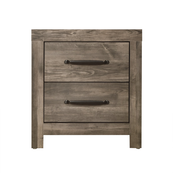 Misty Lodge Nightstand- Greige