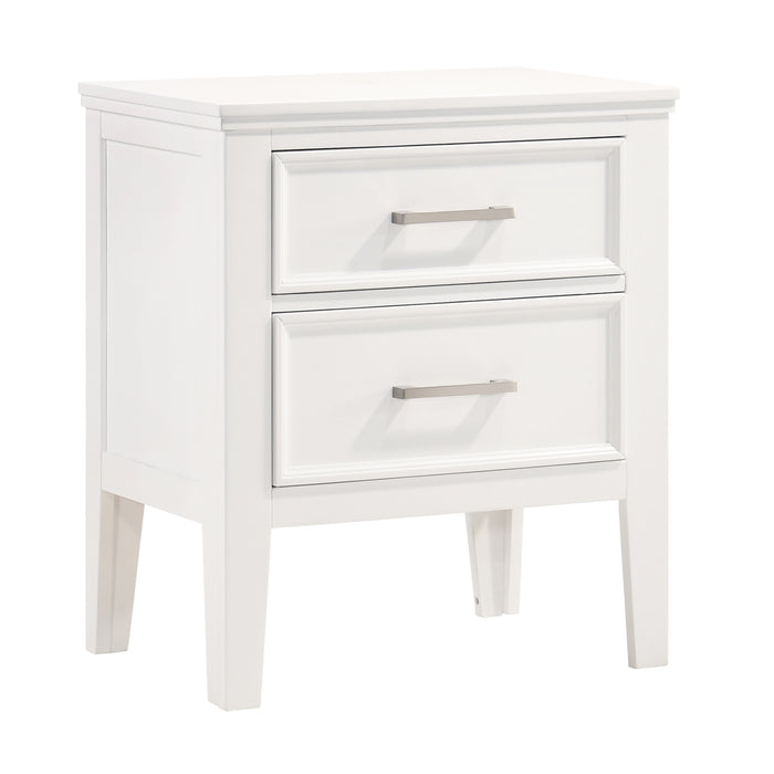 Andover Nightstand-White