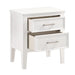 Andover Nightstand-White