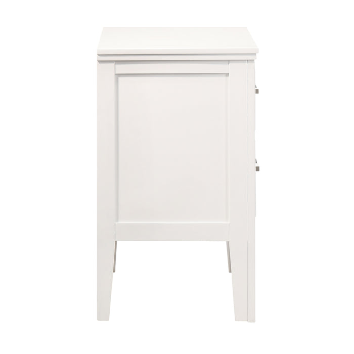 Andover Nightstand-White