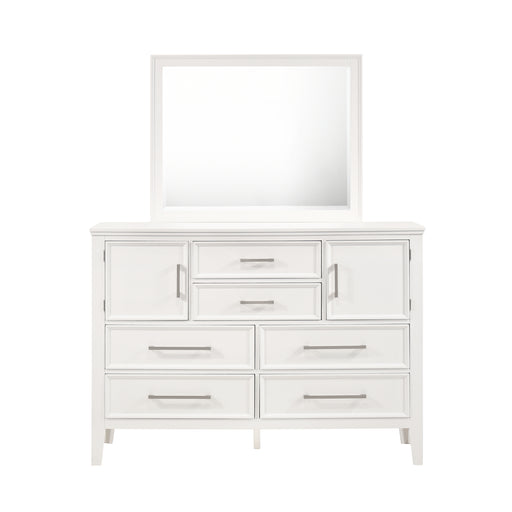 Andover Mirror-White