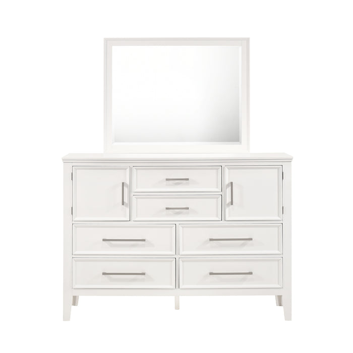 Andover Mirror-White
