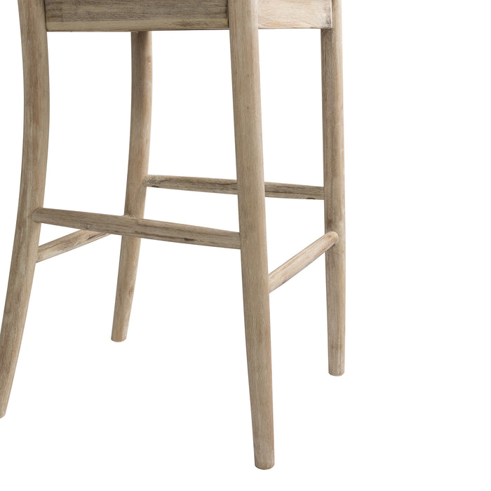 (D680-21) Callista- 30'' Barstool- Beach/Natural