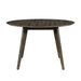 Rex 48" Round Dining Table-Walnut