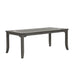 Lisbon Rectangle Dining Table-Gray